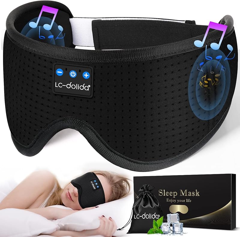 LC-dolida Headphones Bluetooth Sleeping ICY Feeling