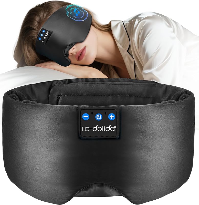LC-dolida Luxurious Headphones Bluetooth Blackout